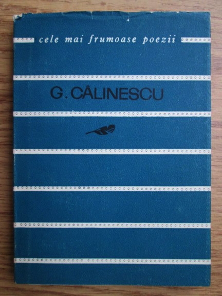 Anticariat: George Calinescu - Poezii