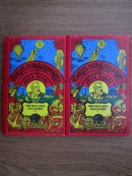 Jules Verne - Vingt mille lieues sous les mers (2 volume)