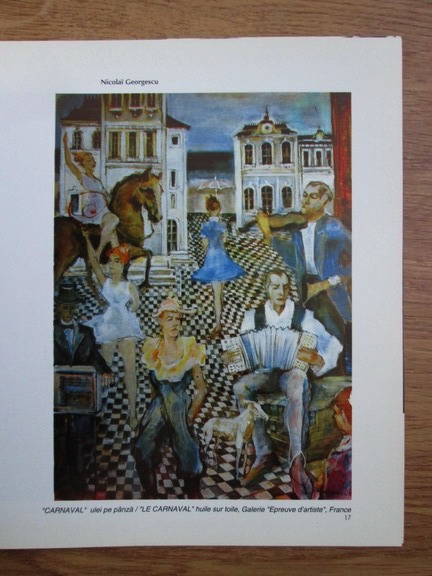 Expozitie comemorativa de pictura Nicolai Georgescu (1946-1995, catalog de expozitie)