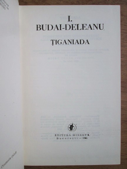 Ioan Budai Deleanu - Tiganiada