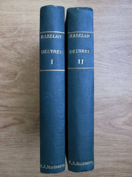 Anticariat: Francois Rabelais - Les cinq livres (2 volume, 1942)