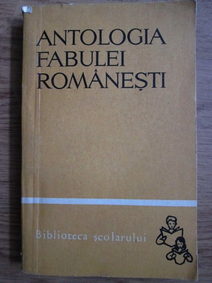 Anticariat: Antologia fabulei romanesti