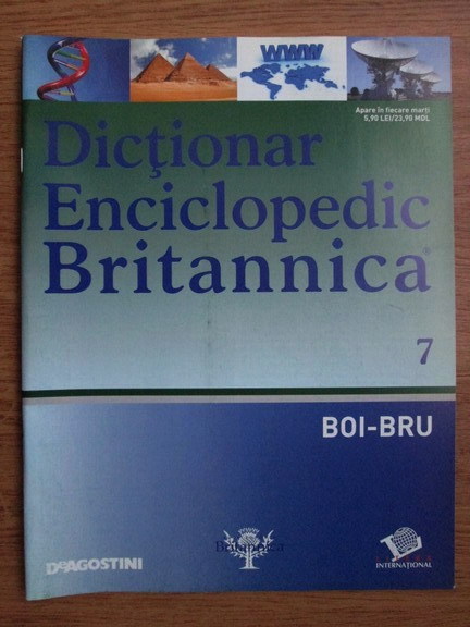 Anticariat: Dictionar Enciclopedic Britannica, BOI-BRU, nr. 7