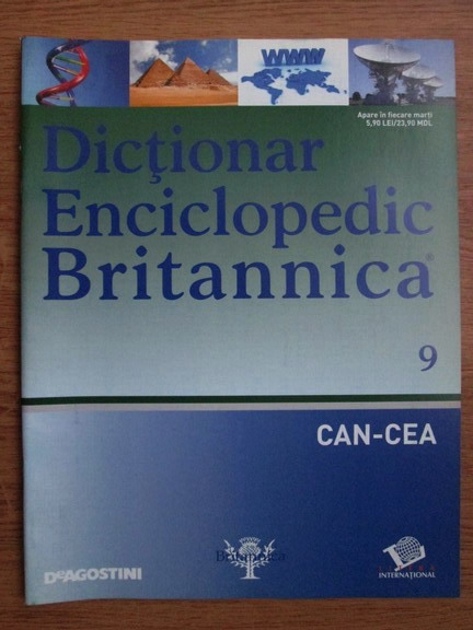 Anticariat: Dictionar Enciclopedic Britannica, CAN-CEA, nr. 9