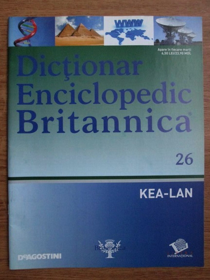 Anticariat: Dictionar Enciclopedic Britannica, KEA-LAN, nr. 26
