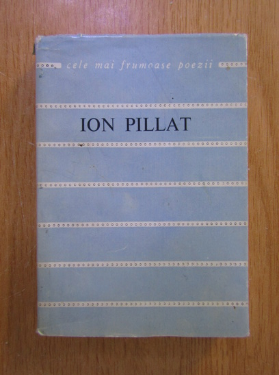 Anticariat: Ion Pillat - Versuri