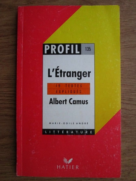 Anticariat: Albert Camus - L'Etranger