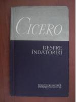 Anticariat: Cicero - Despre indatoriri