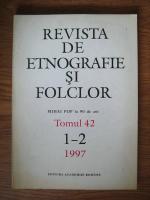 Revista de etnografie si folclor (tomul 42, nr. 1-2, 1997)