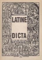 Latine dicta. Citate si expresii latinesti
