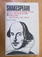 Shakespeare - Opere complete (volumul 3)