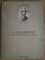 A. N. Radiscev - Calatorie de la Petersburg la Moscova