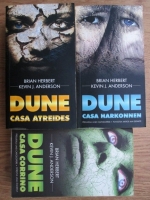Anticariat: Brian Herbert, Kevin J. Anderson - Dune. Casa Corrino, Casa Harkonnein, Casa Atreides (3 volume)