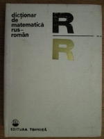 Anticariat: Ecaterina Fodor - Dictionar de matematica rus-roman