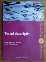 Jean Michel Adam - Textul descriptiv