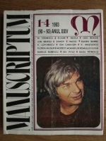 Revista Manuscriptum (nr. 1-4, 1993) 
