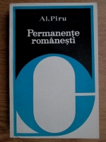 Alexandru Piru - Permanente romanesti (cu autograful autorului)