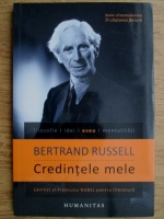 Anticariat: Bertrand Russell - Credintele mele