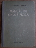 I. F. Fedulov - Manual de chimie fizica