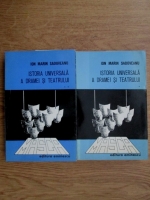 Anticariat: Ion Marin Sadoveanu - Istoria universala a dramei si teatrului (2 volume)
