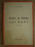 Ion Petrovici - Viata si opera lui Kant (1944)