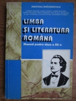 Marin Iancu, Marin Iancu - Limba si literatura romana. Manual pentru clasa a XII-a