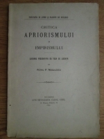 P. P. Negulescu - Critica apriorismului si empirismului (1892)