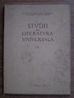 Alexandru Balaci - Studii de literatura universala (volumul 10)