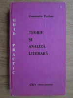 Constantin Parfene - Teorie si analiza literara