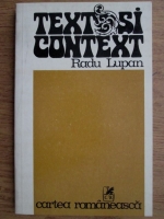 Radu Lupan - Text si context