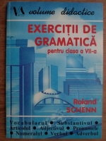 Roland Schenn - Exercitii de gramatica pentru clasa a VII-a