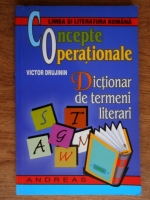 Victor Drujinin - Concepte operationale. Dictionar de termeni literari