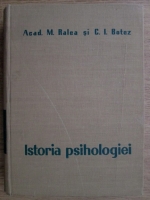 Mihai Ralea, Constantin Botez - Istoria psihologiei
