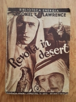 Anticariat: T. E. Lawrence - Revolta in desert (1935, volumul 1)