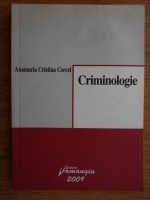 Anamaria Cristina Cercel - Criminologie