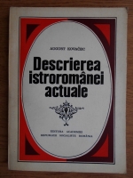 August Kovacec - Descrierea istroromanei actuale