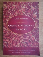 Carl Schmitt - Constitutional theory