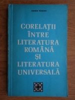 Anticariat: Sanda Radian - Corelatii intre literatura romana si literatura universala