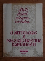 Anticariat: O antologie a poeziei crestine romanesti