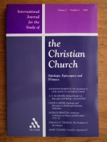 Geoffrey Rowell - International journal for the study of the Christian Church. Episkope, Episcopy and Primacy