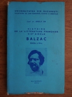 Honore de Balzac - Histoire de la literature francaise XIXe siecle