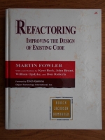 Martin Fowler - Refractoring. Improving the design of existing code