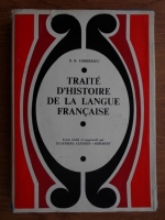 Nicolae N. Condeescu - Traite d'histoire de la langue francaise