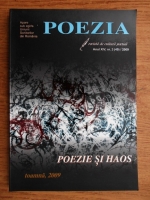 Poezia. Revista de cultura poetica. Anul XIV, nr. 3 (49), 2009