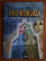 Pro Memoria. Revista de istorie ecleiastica Nr. 7-2008