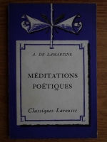 A. de Lamartine - Meditations poetiques