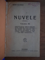 Ioan Slavici - Nuvele (volumul 3)