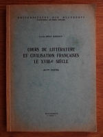 Irina Badescu - Cours de litterature et civilisation francaises le XVIII-e siecle (II-eme parte)