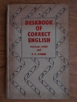 Michael A. West - Deskbook of correct english