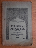 N. Simache, Tr. Cristescu - Cronicile romanesti. Letopisetul cantacuzinesc 1290-1688 (volumul 2)